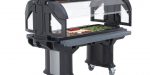 CAMBRO Mobile Food / Salad Bar with Heavy-Duty Casters