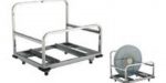 Stainless Steel Lazy Susan Trolley
